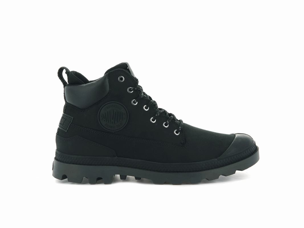 Botas Palladium Pampa Sc Outsider Wp+ Waterproof Hombre - Negras ||ZGJA-58967||